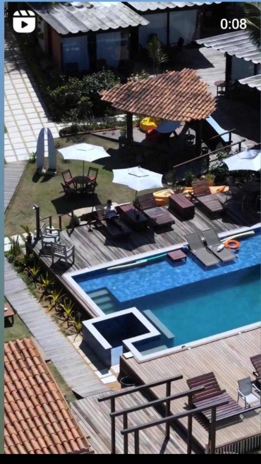 Hospedaria Rosa Dos Ventos Marataizes Bagian luar foto